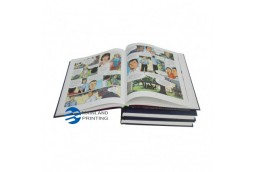 perfect bound hardcover book